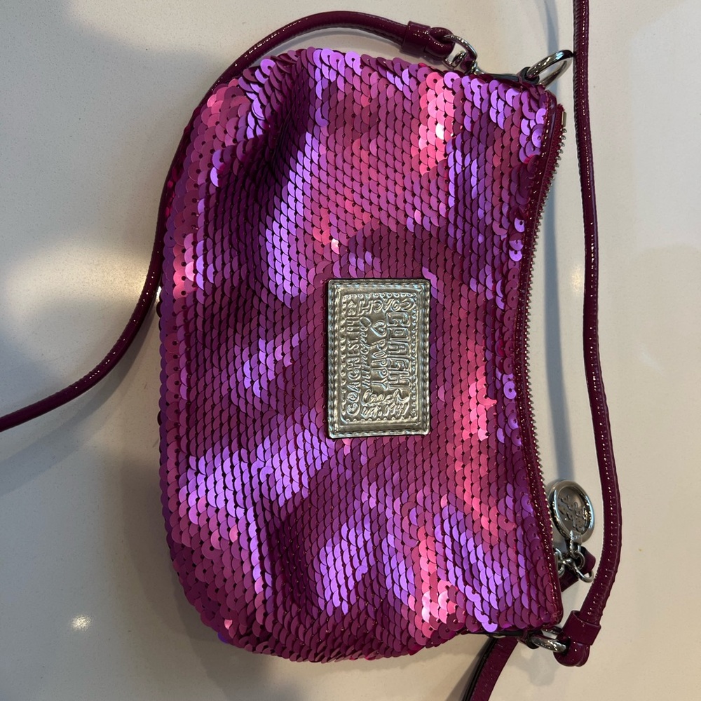 Coach Sequin Pink Bag